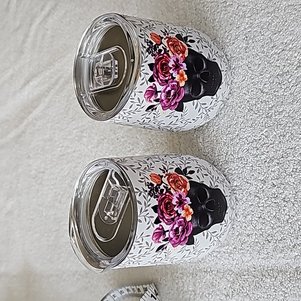 2 Insulated Wine Glasses